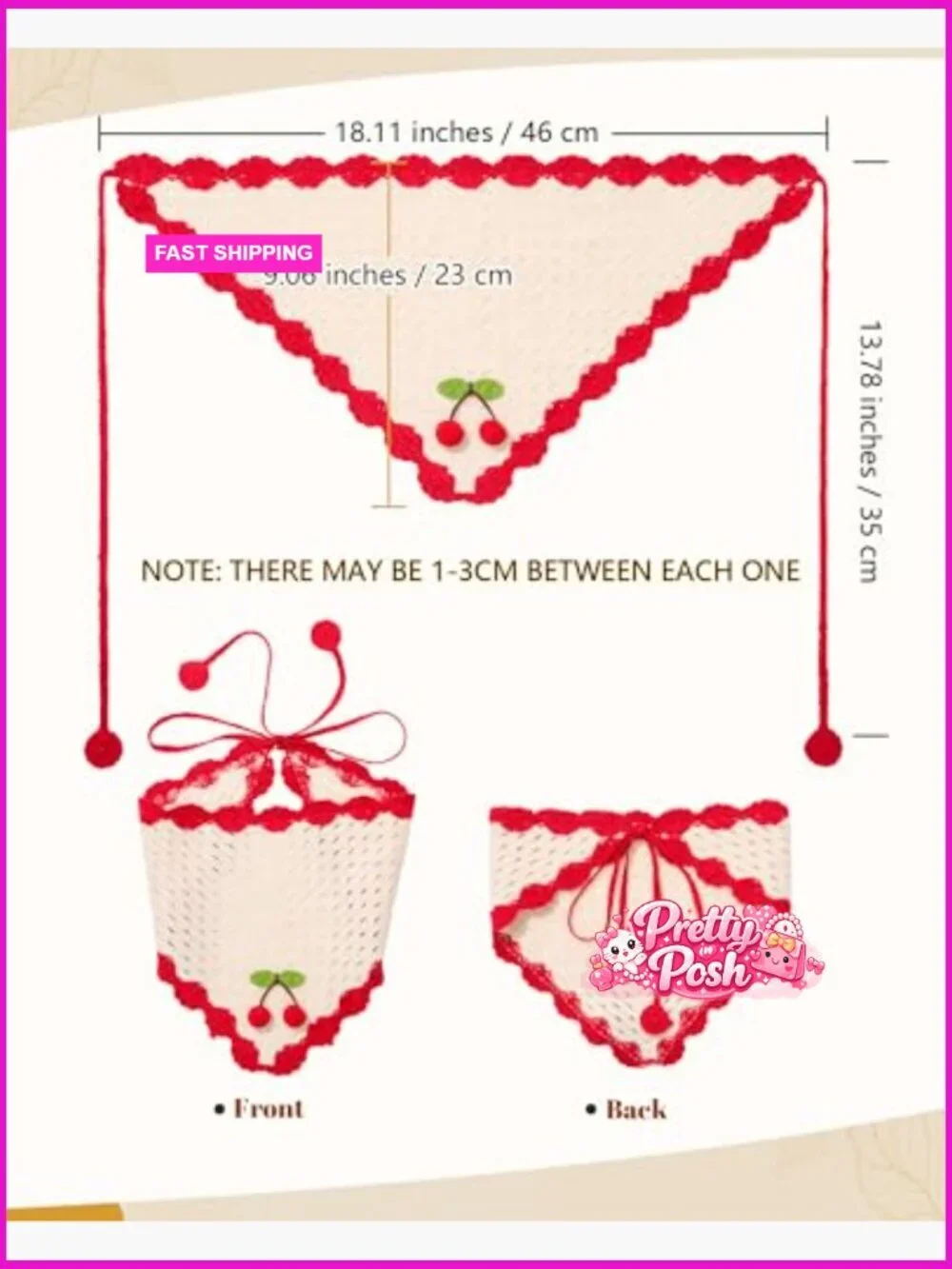 N/A floral crochet